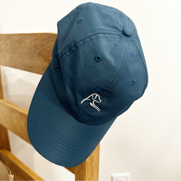 Rhoback The Poly Performance Golf Hat Teal Blue Adjustable Embroidered Dog Logo - Picture 1 of 6